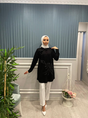 DESENLİ DÜĞMELİ GÖMLEK