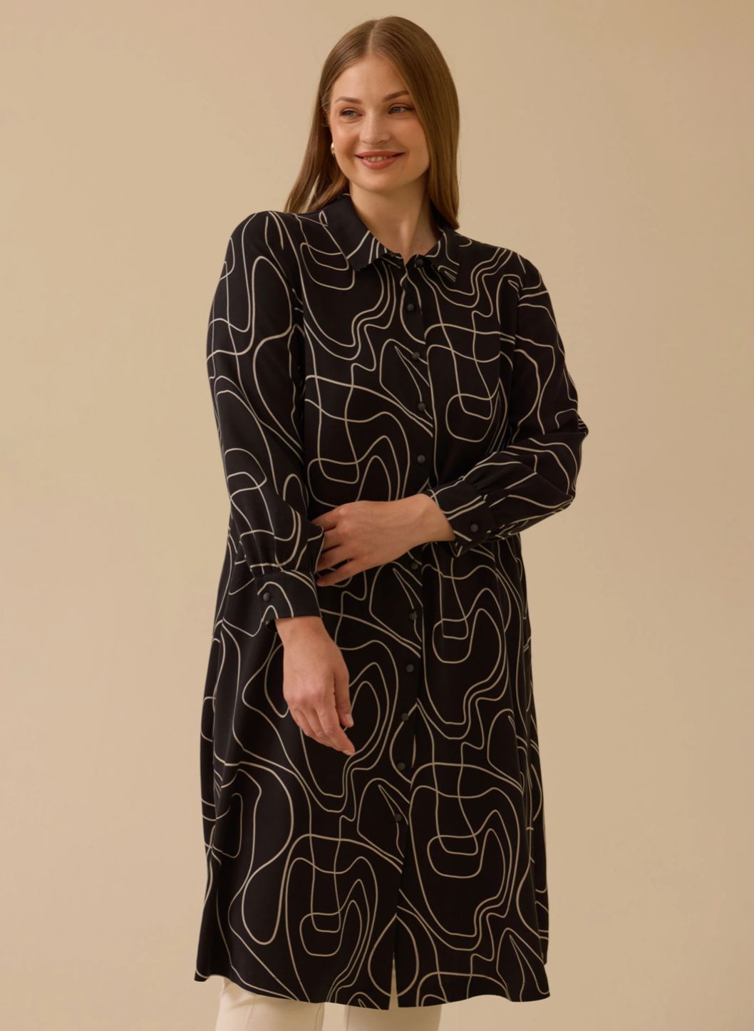 DESENLİ UZUN TUNİK