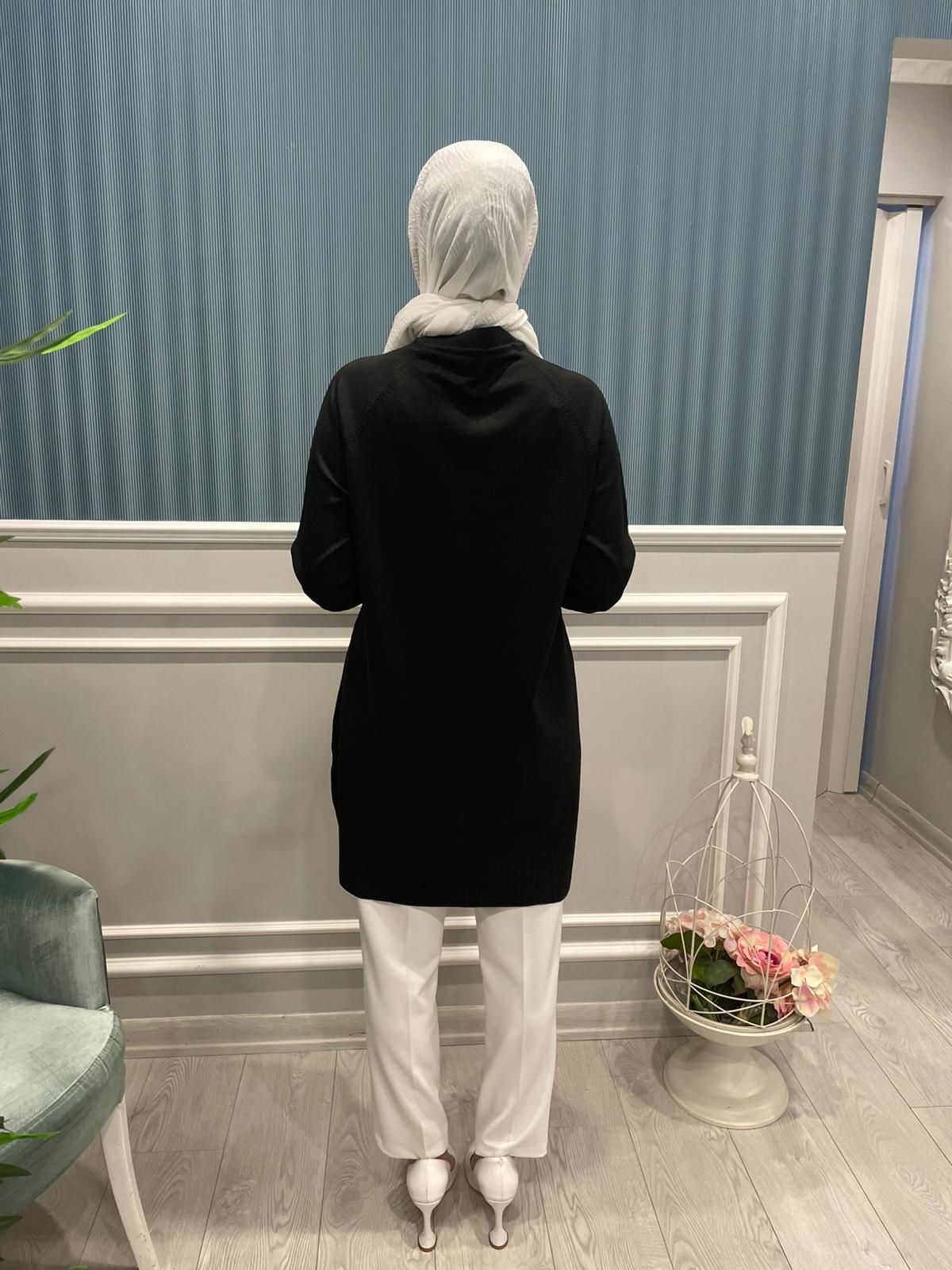 UZUN KOLLU BASİC TRİKO TUNİK