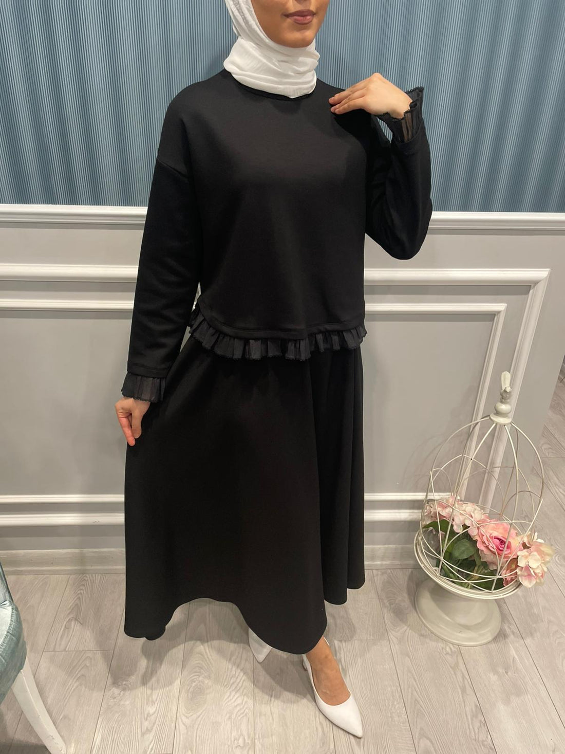 FIRFIR DETAYLI SWEATSHİRT