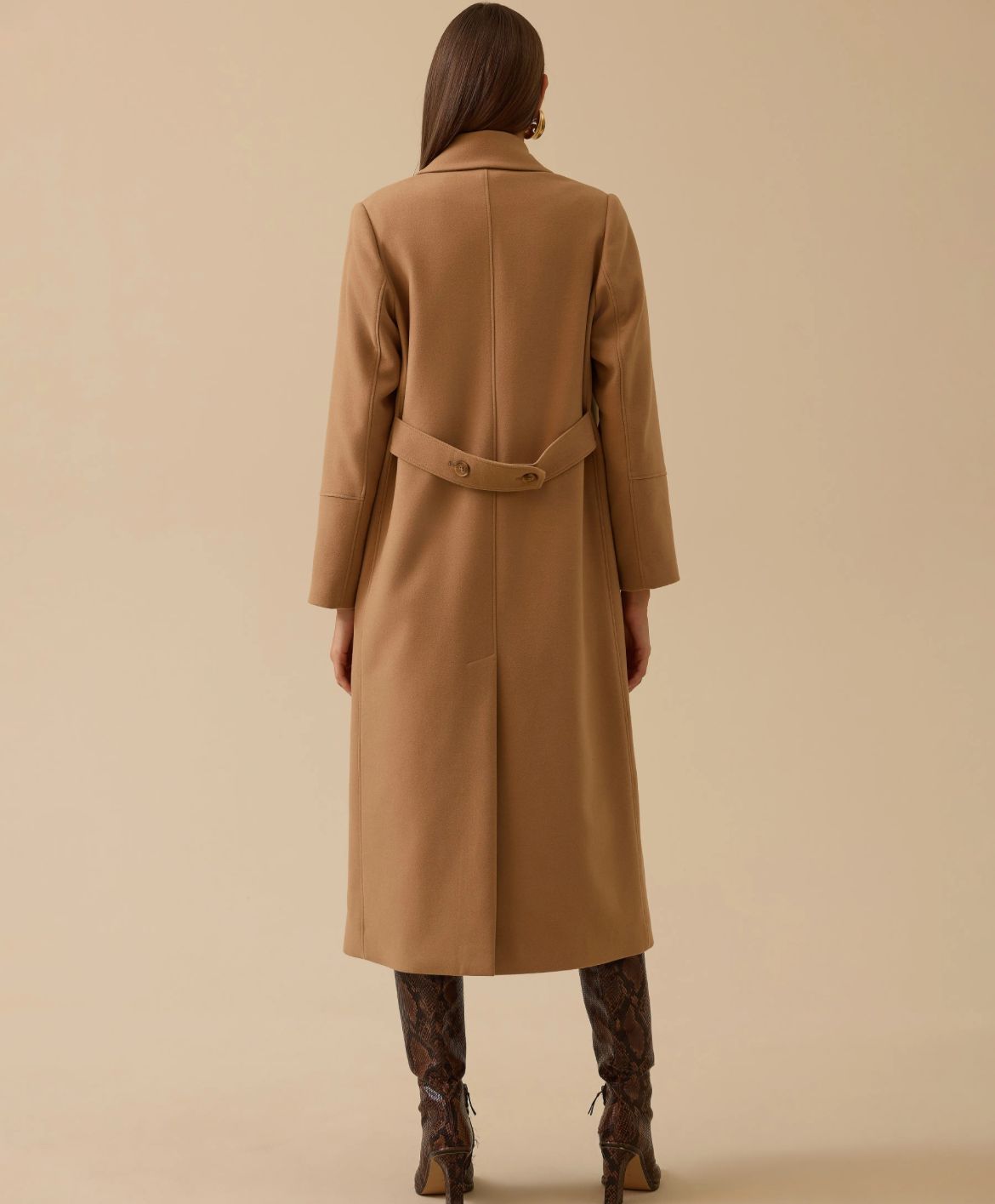 KRUVAZE UZUN KLASİK KABAN