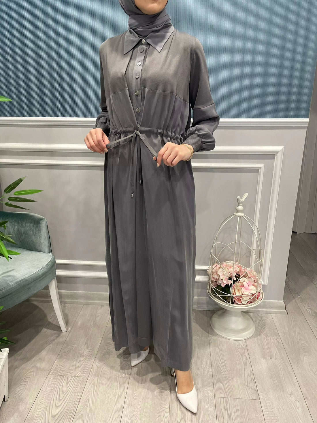 KUPRA İPEK MERSERİZE DETAYLI KAP