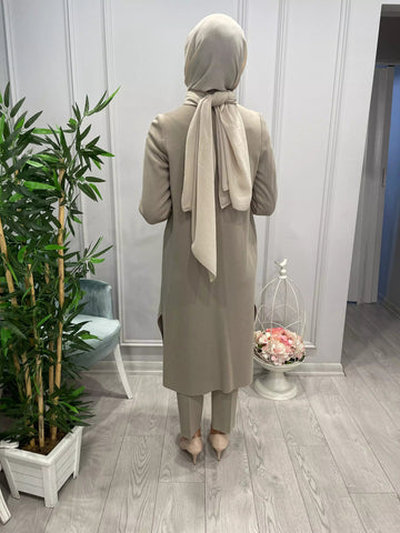 TEK CEPLİ KEÇELİ HIRKA