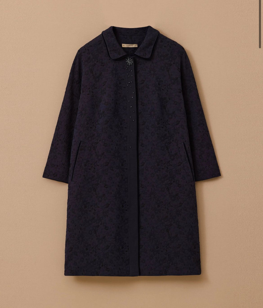 BÜYÜK BEDEN DESENLİ JAKARLI KAP