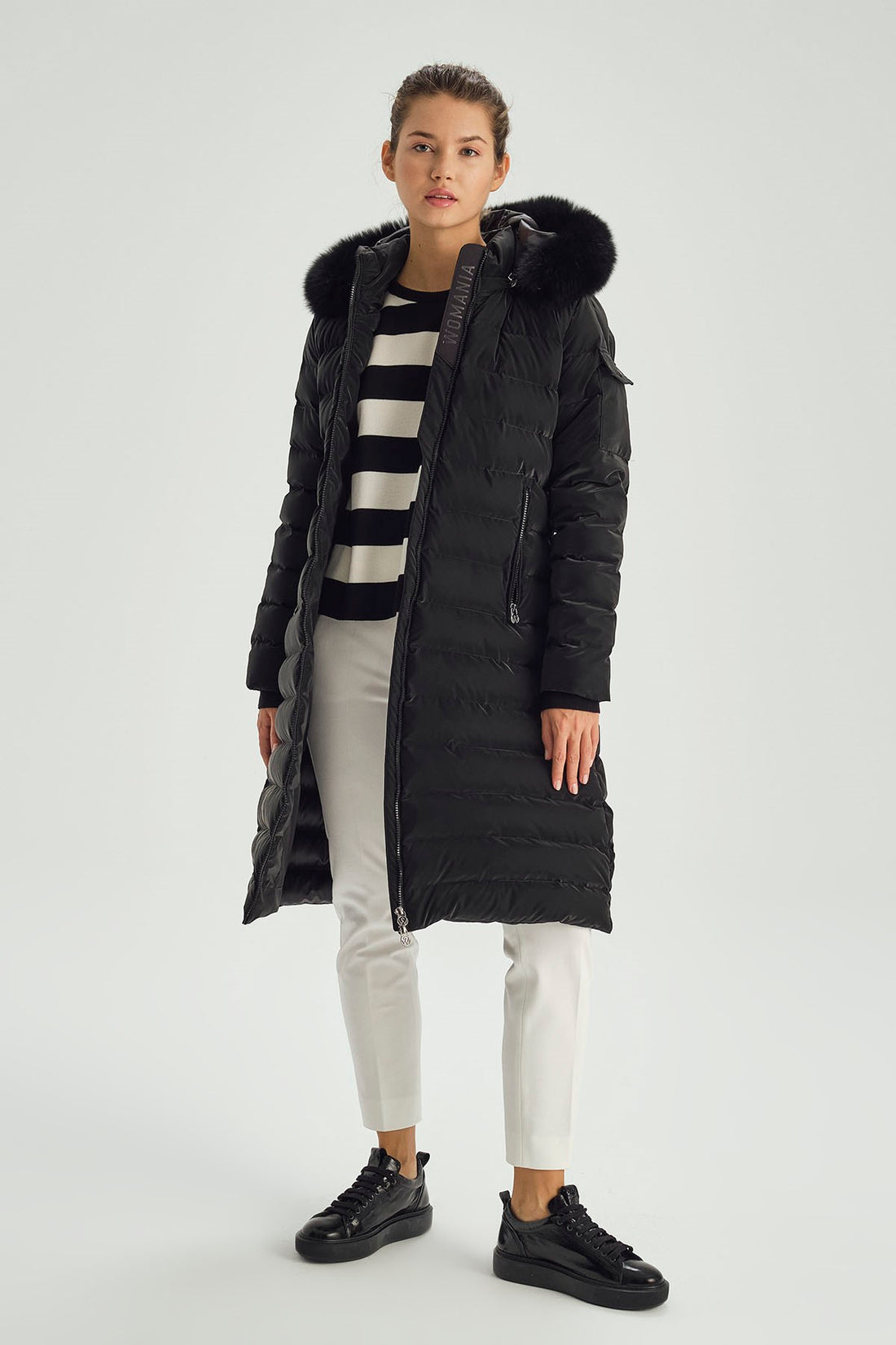 KADİFE EFEKTLİ İBİZA SİYAH MONT