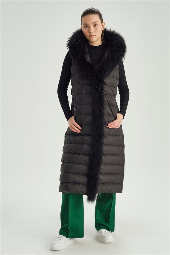 YELEK HAUTE COUTURE SİYAH