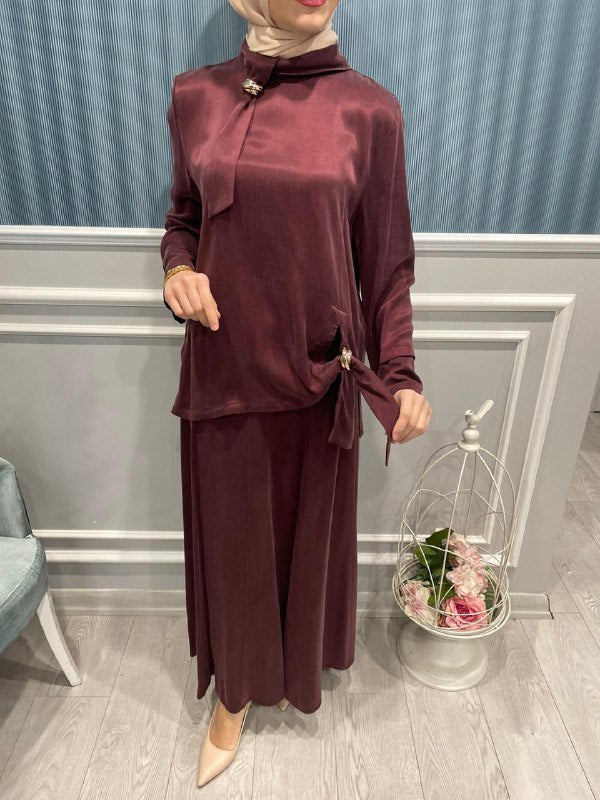 SATEN KUPRA ETEKLİ TAKIM