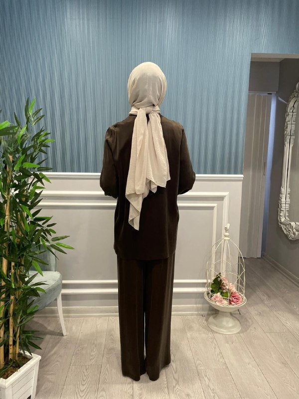 SATEN KUPRA PANTOLONLU TAKIM