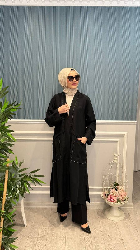 CLANDE TAŞ DETAYLI KAP