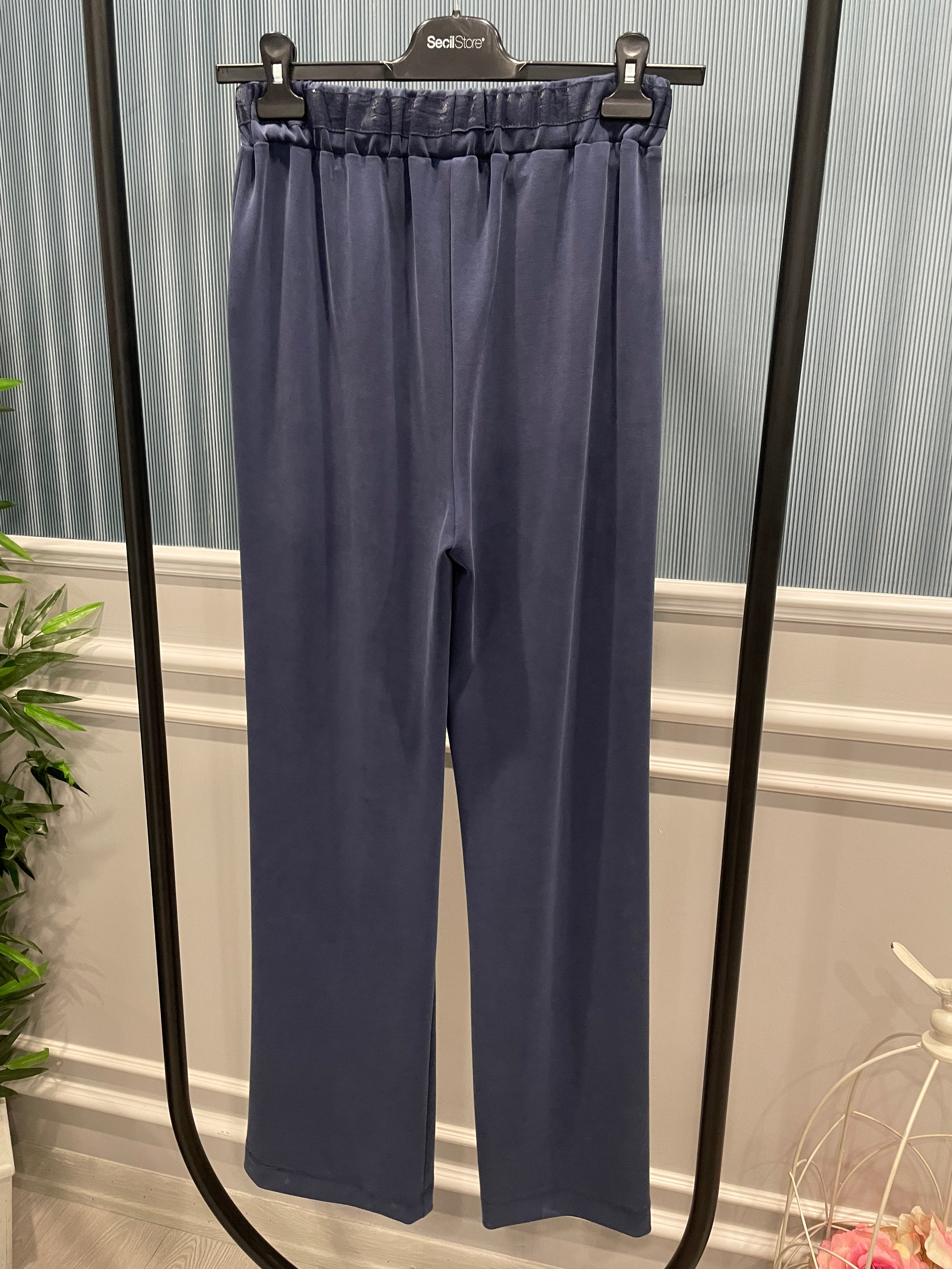 BAĞCIKLI BOL PAÇA PANTOLON