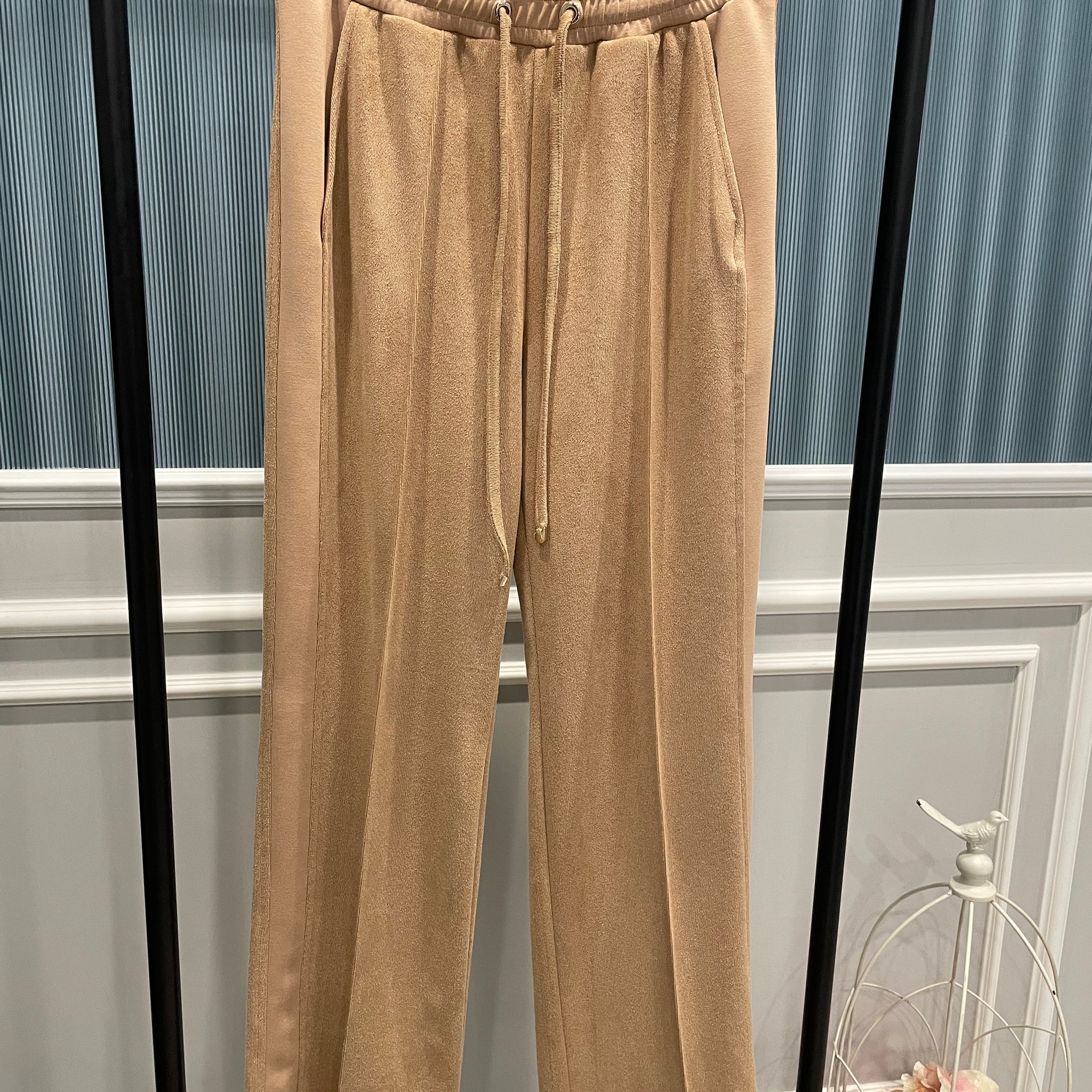 BOLPAÇA SÜET DETAYLI PANTOLON