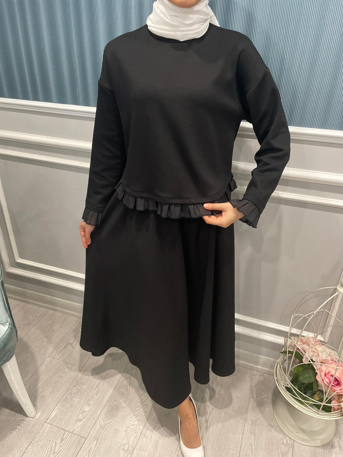FIRFIR DETAYLI SWEATSHİRT