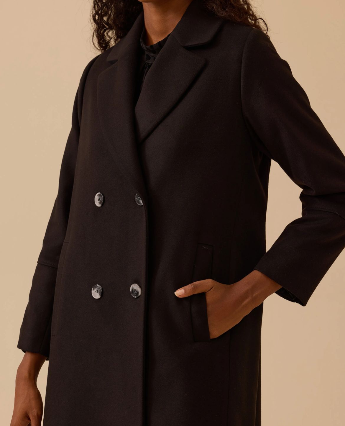 KRUVAZE UZUN KLASİK KABAN