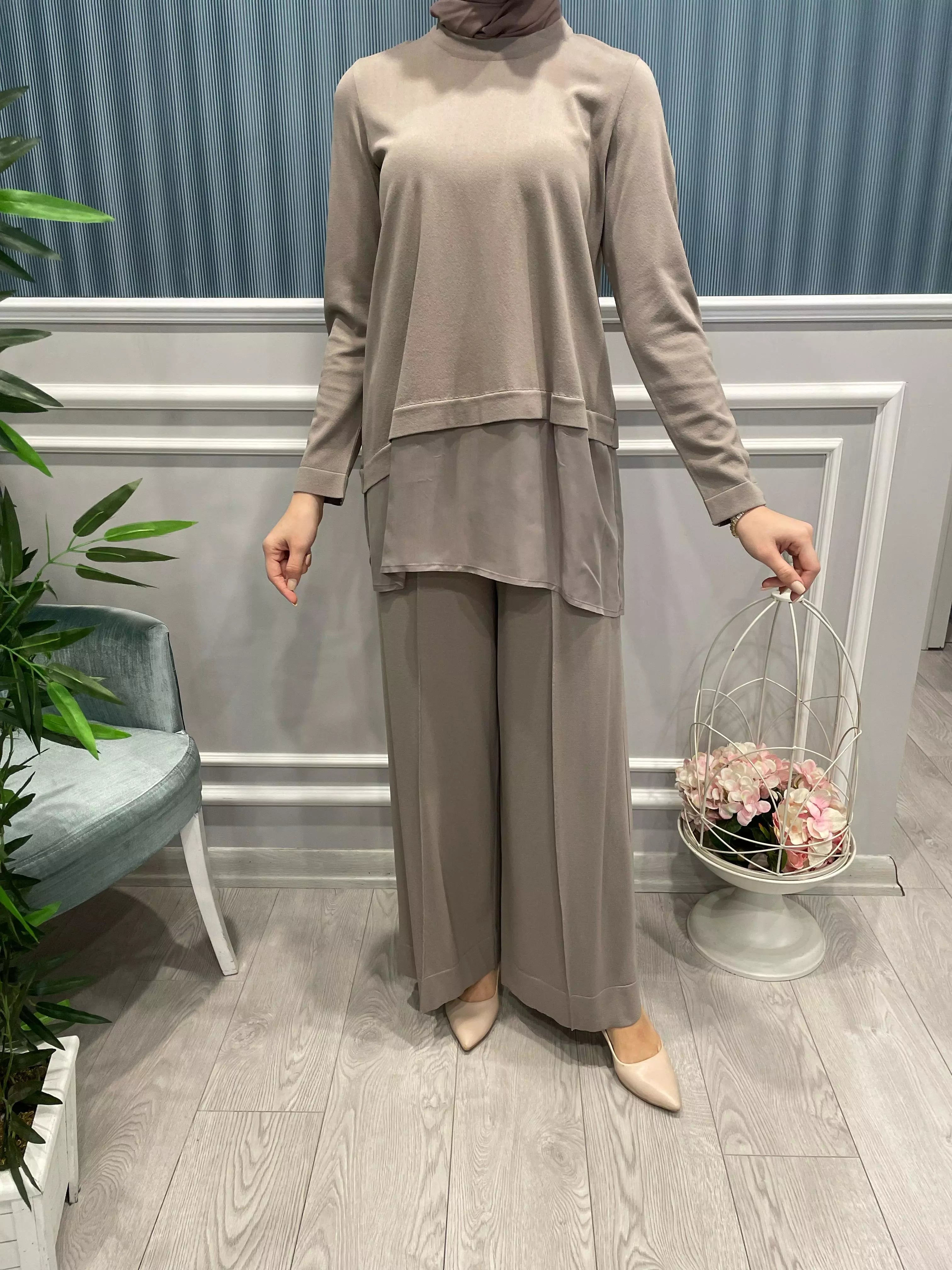 MERSERİZE BOL PAÇA PANTOLON