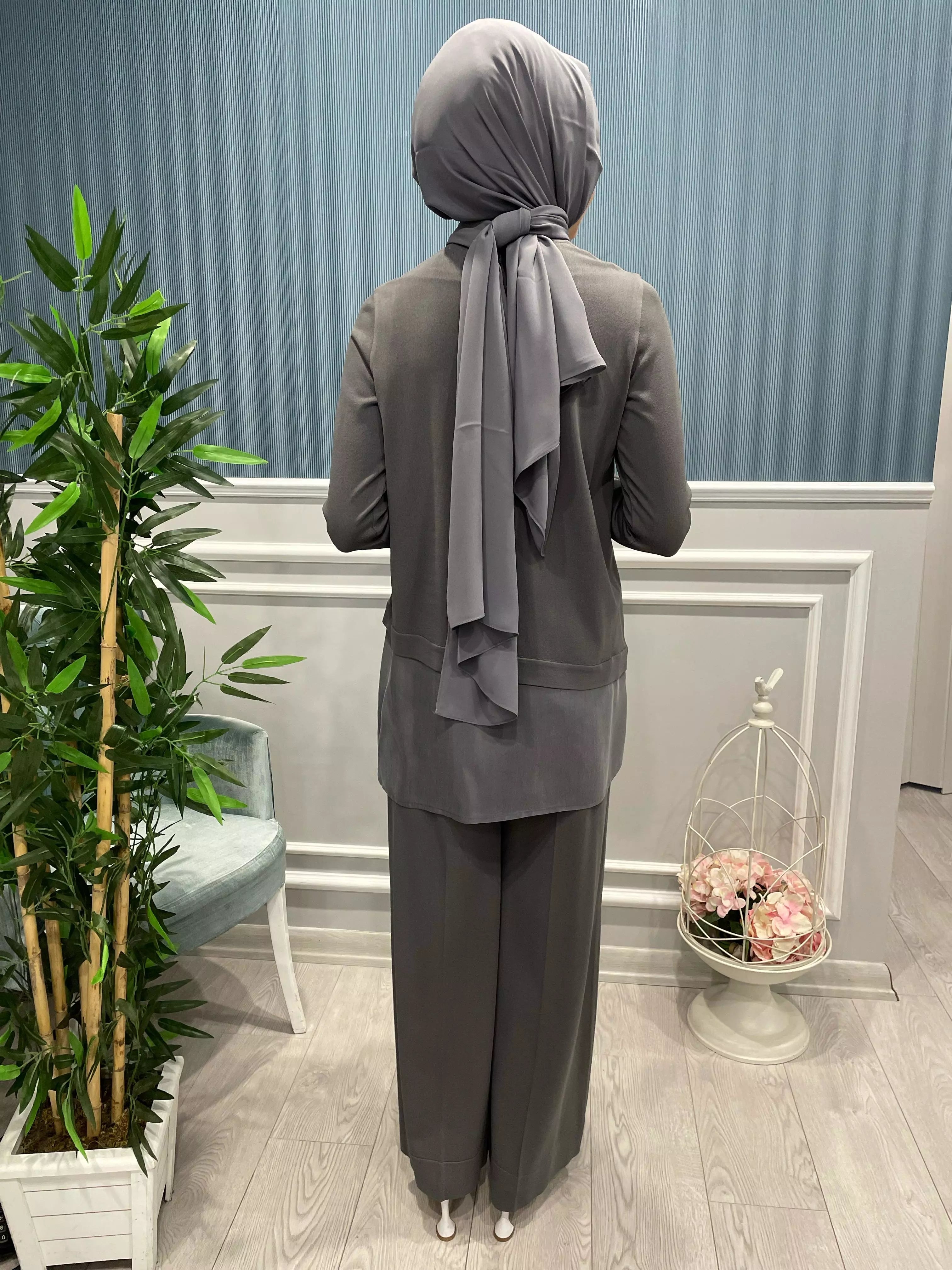MERSERİZE BOL PAÇA PANTOLON