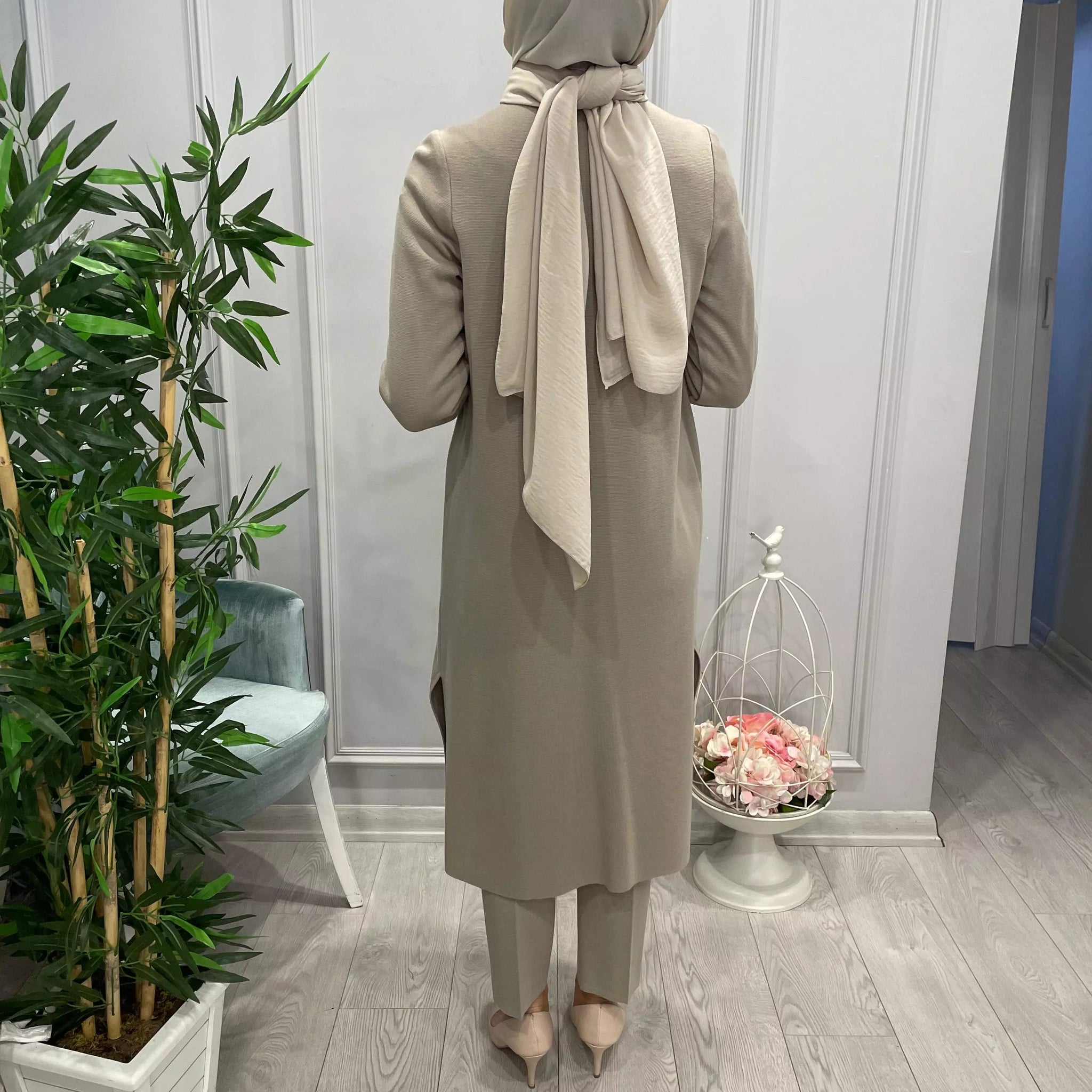 TEK CEPLİ KEÇELİ HIRKA