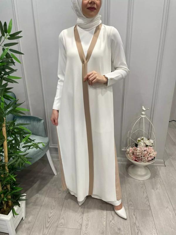 UZUN%20ARKASI%20ŞİFON%20PİLİSE%20CAMEL%20HIRKA