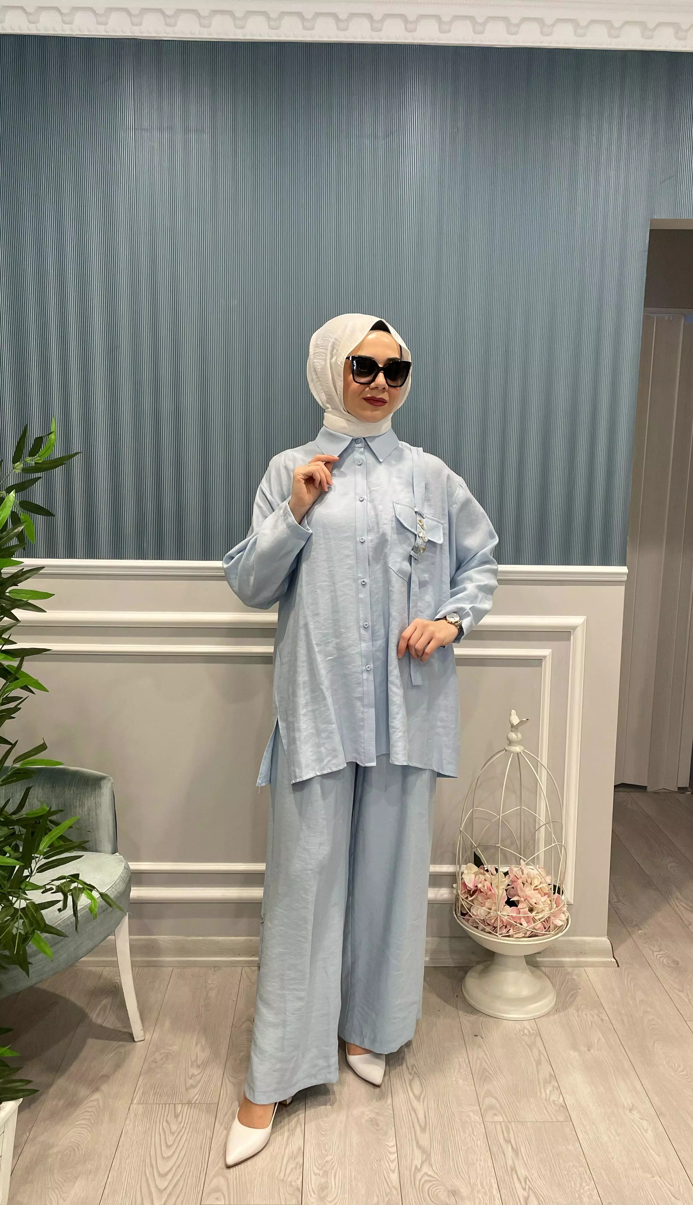 TUNİK%20VE%20PANTOLON%20SEDEF%20DÜĞMELİ%20TAKIM