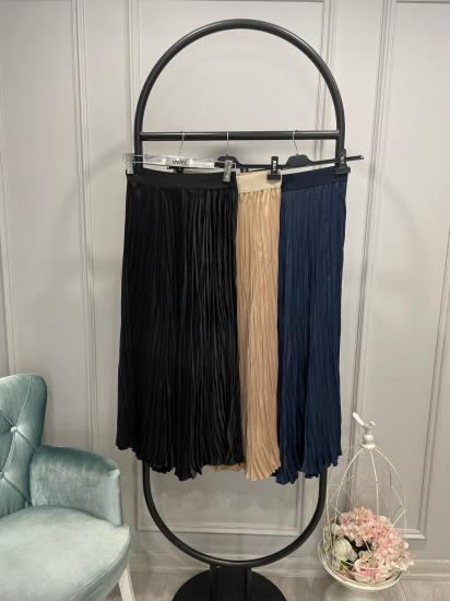 Kırıştırma Etek -Vavel Butik