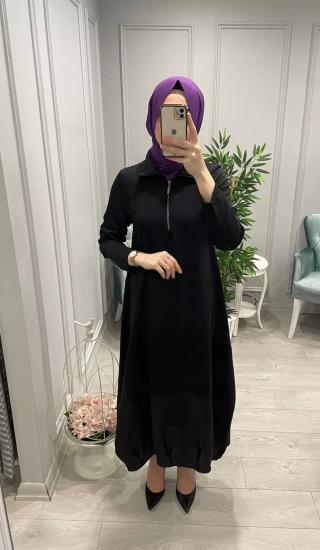 Paraşüt Detaylı Elbise -Vavel Butik