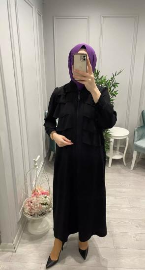 Omuzu Şifonlu Kap- Vavel Butik