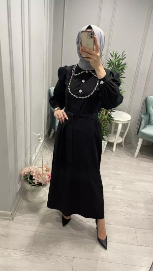 Taşlı Elbise-Vavel Butik