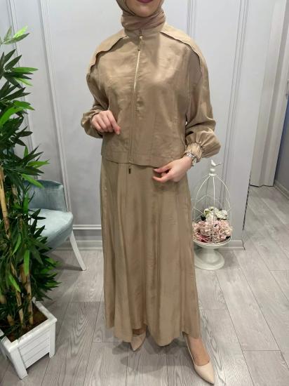 Kendinden Desenli Takım -Vavel Butik