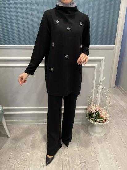 Taşlı İkili Takım -Vavel Butik