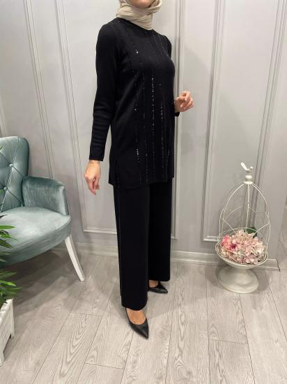 Taşlı Bluz -Vavel Butik