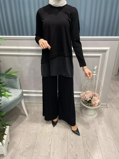 Merserize Bol Paça Pantolon -Vavel Butik
