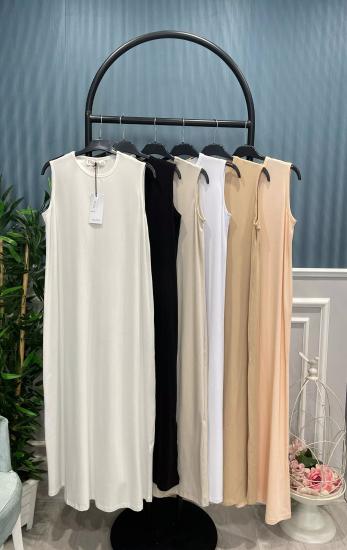 Pamuklu Elbise İçlik -Vavel Butik