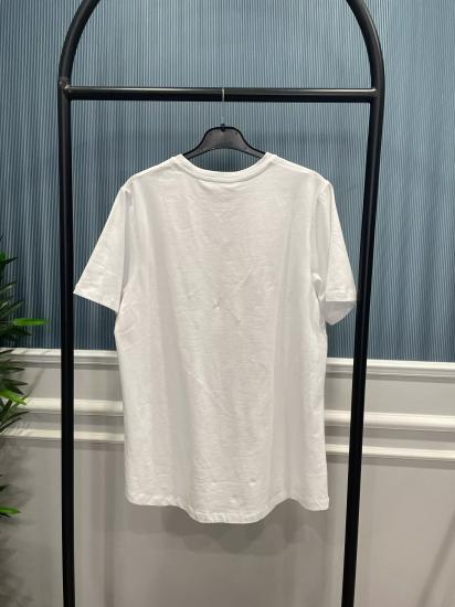 Nakışlı Pamuk T-Shirt -Vavel Butik