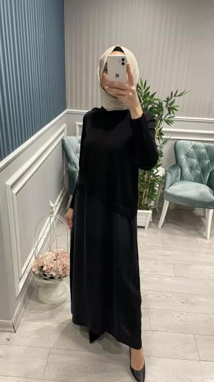 Merserize Ve Kupra Elbise -Vavel Butik