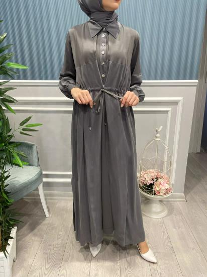 Kupra İpek Merserize Detaylı Kap -Vavel Butik