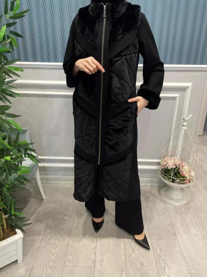 Önü Kürklü Yelek -Vavel Butik