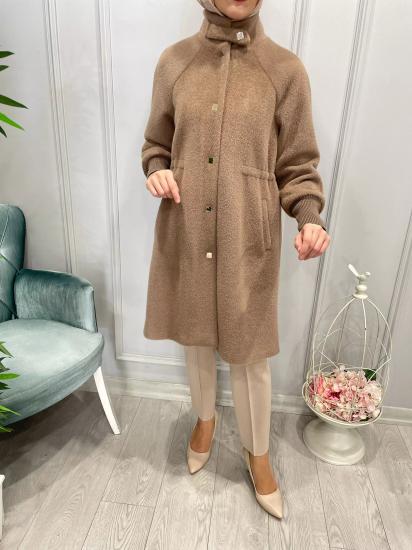 Kolları Triko Angora Kaban -Vavel Butik