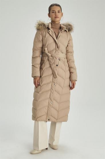 X Jacket Bej -Vavel Butik